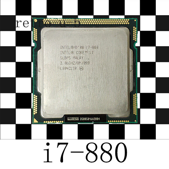 Intel Core i7-880 Quad Core 3.06GHz 8MB LGA1156 95W SLBPS CPU Processors