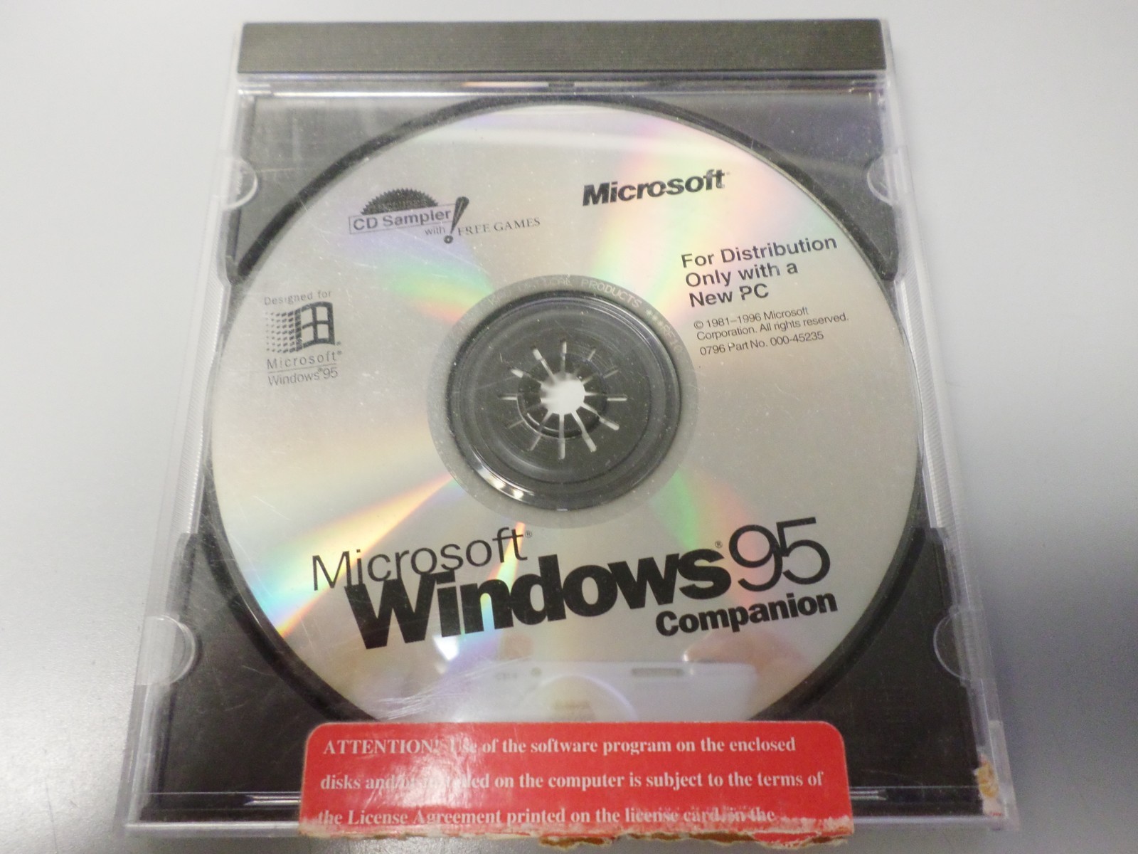 Microsoft Windows 95 Companion CD