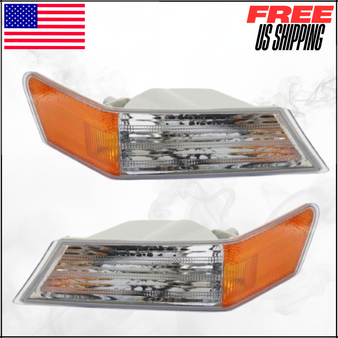 Front Turn Signal Lights Lamps For Patriot 2007-2017 68004180AC CH2527102 1 Pair