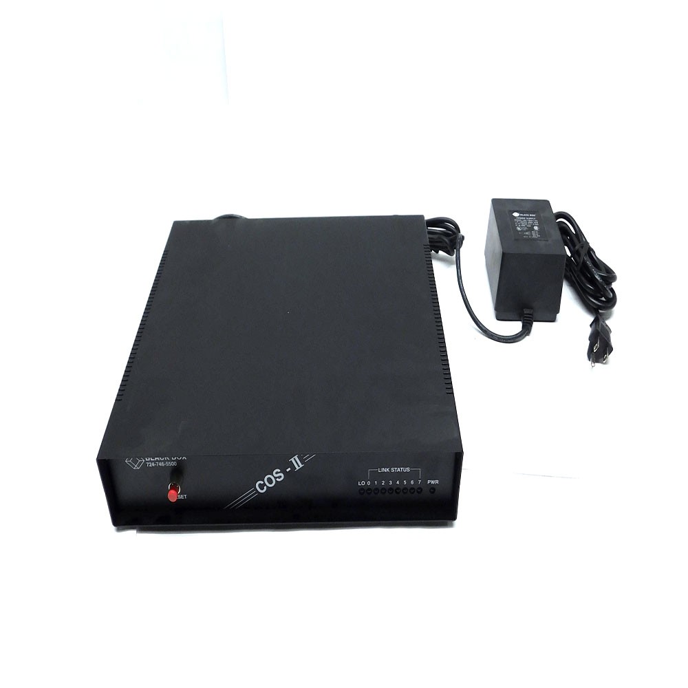 Black Box Corporation SWED98174 Cos II Code Operated Serial Switch 115 VAC 60 Hz