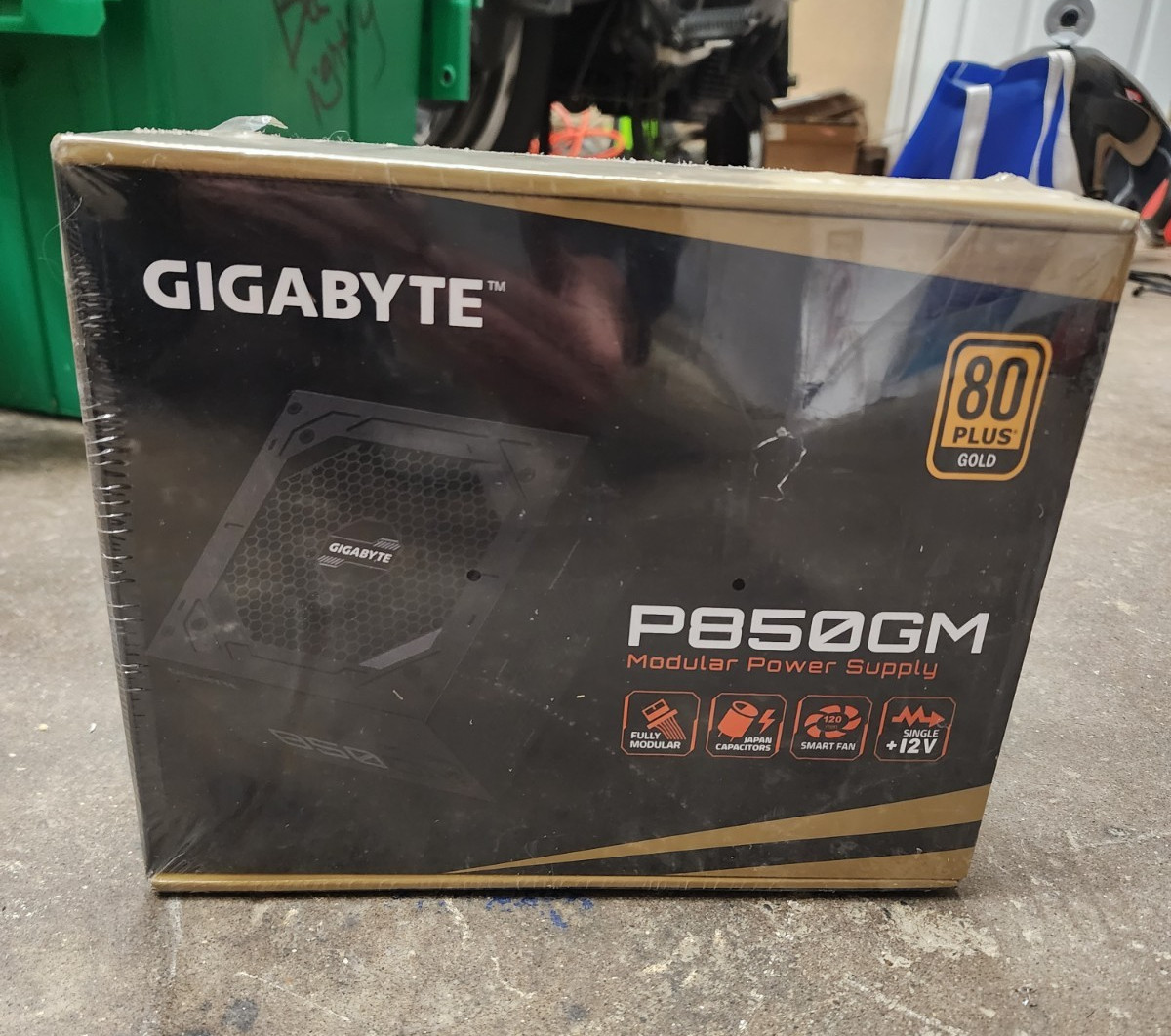 GIGABYTE GP-P850GM 80 Plus Gold 850W Modular Smart Fan Power Supply
