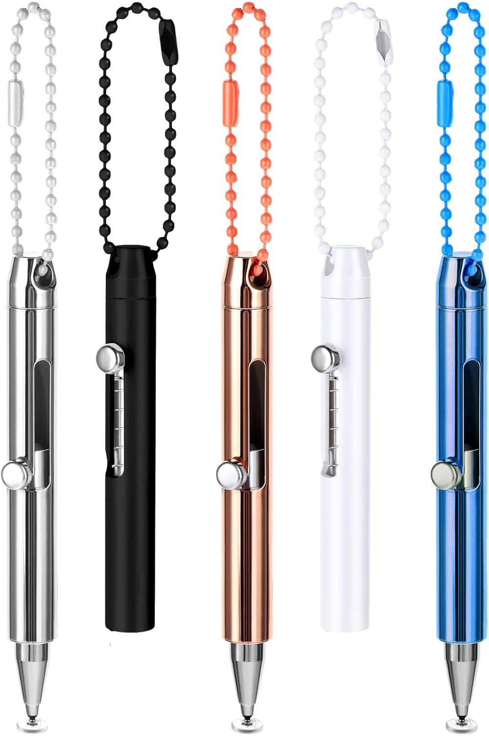 5Pcs Mabor Stylus Pens with Keychain Portable Capacitive Touch Screen Stylus