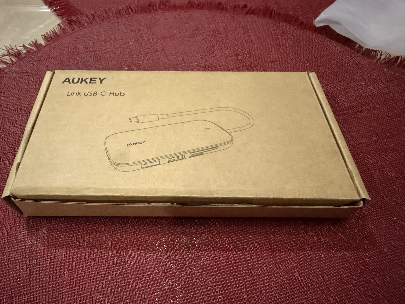 AUKEY USB-C Type-C Hub Black