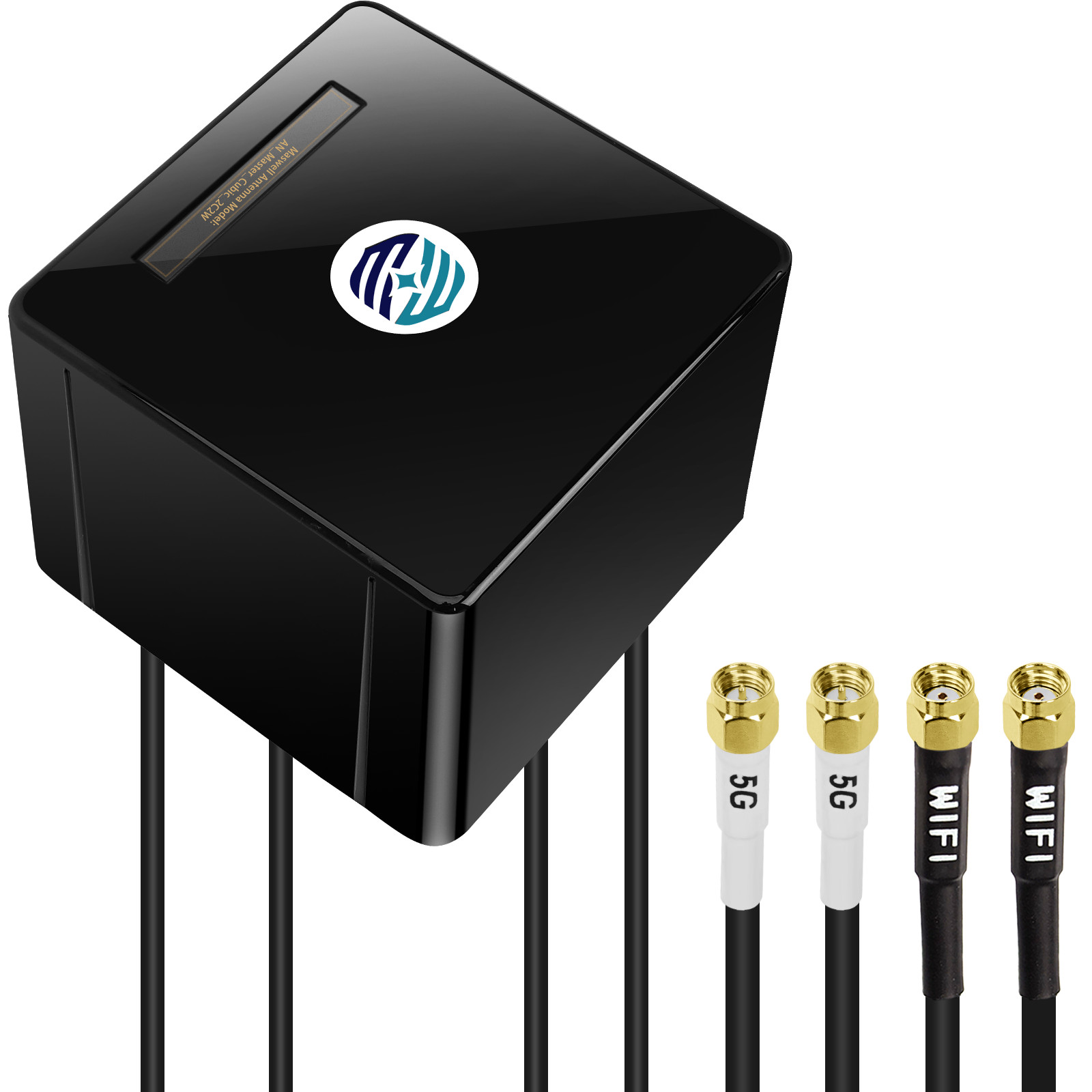 Cellular 5G 4G LTE Antenna 2x2  MIMO & WiFi 7 2x2 MIMO 600-8000 MHz  IoT M2M