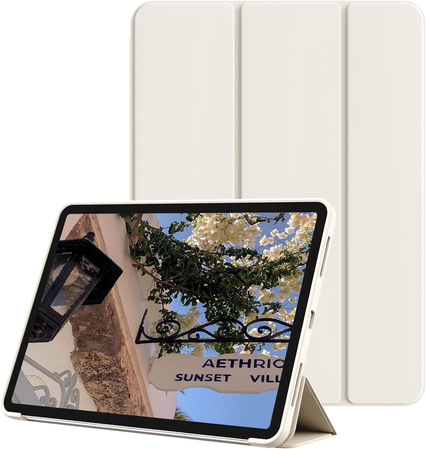 Case for iPad 11th/10th Generation 11/10.9 Inch, Slim Trifold Stand, Auto Wake/S