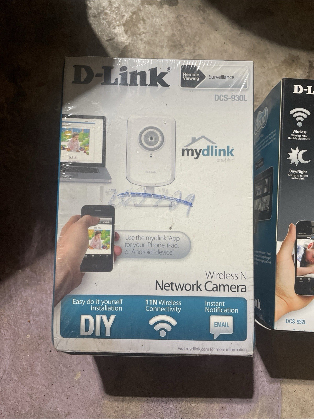 D-Link DCS-932L Wireless Network CCTV Video Camera HD Day Night Remote Viewing