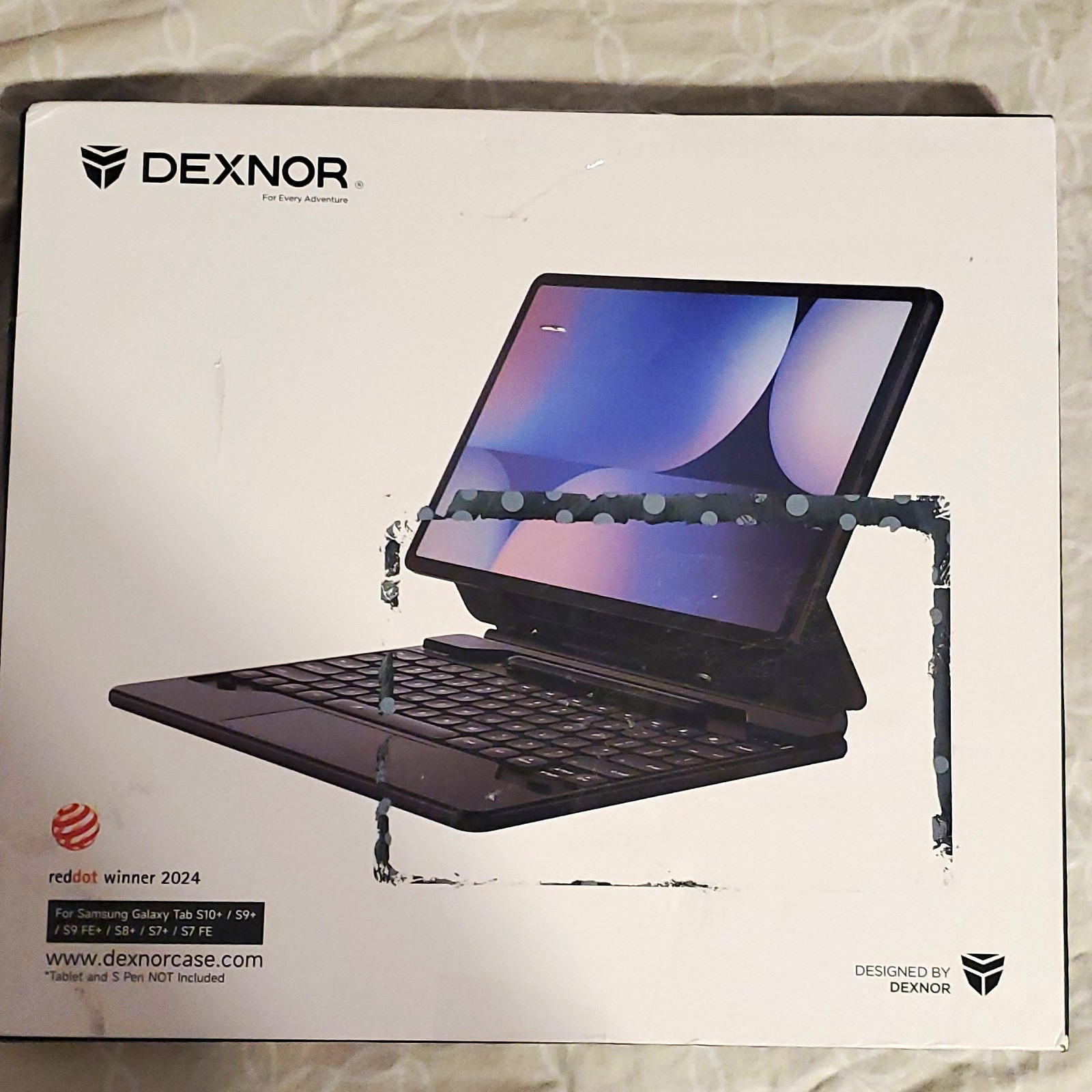 DEXNOR Magnetic Backlit Keyboard Case w/ Touchpad for Tab S10+ 12.4"