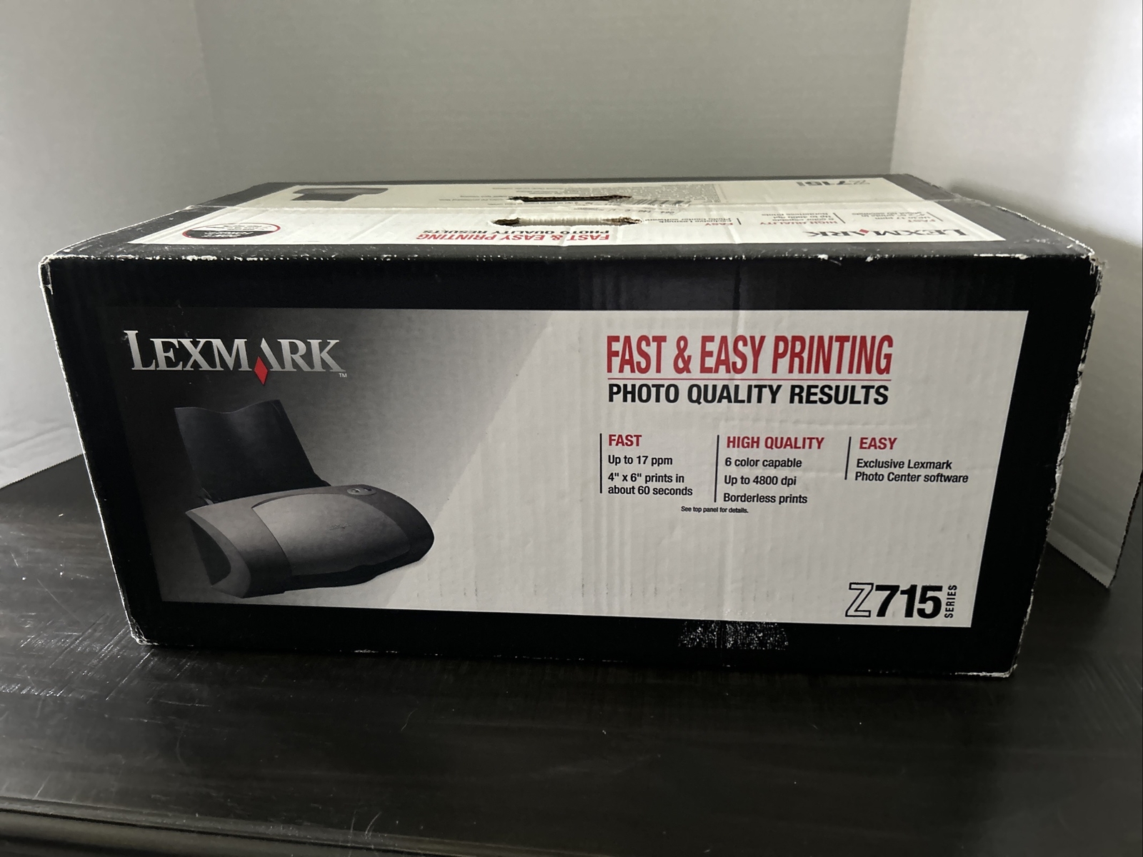 Lexmark Printer Z715 Series Inkjet Color Photo Quality PC MAC (new sealed box)