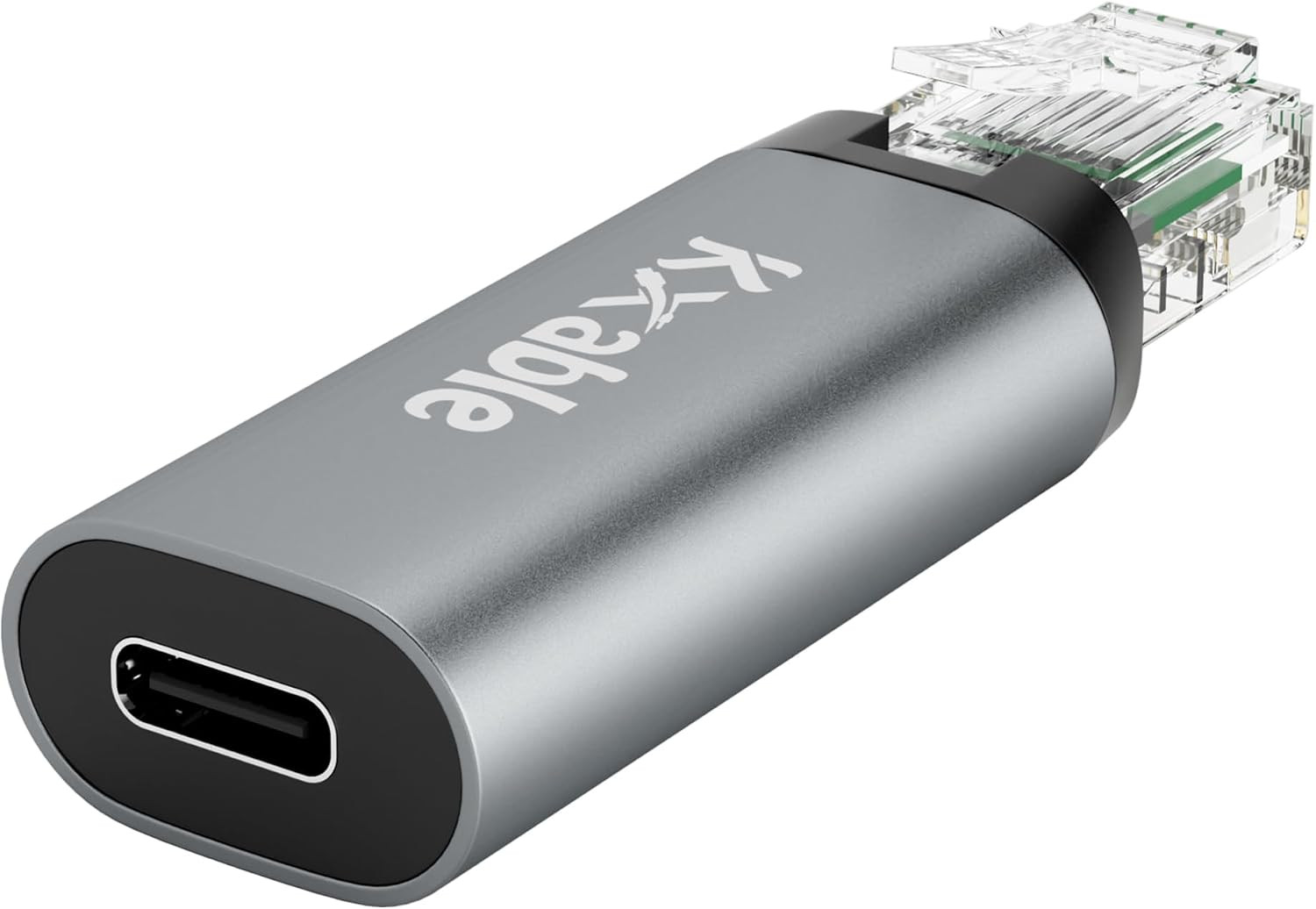USB C to Ethernet Adapter, Type-C Female to RJ45 Male Adapter, 1Gbps Network