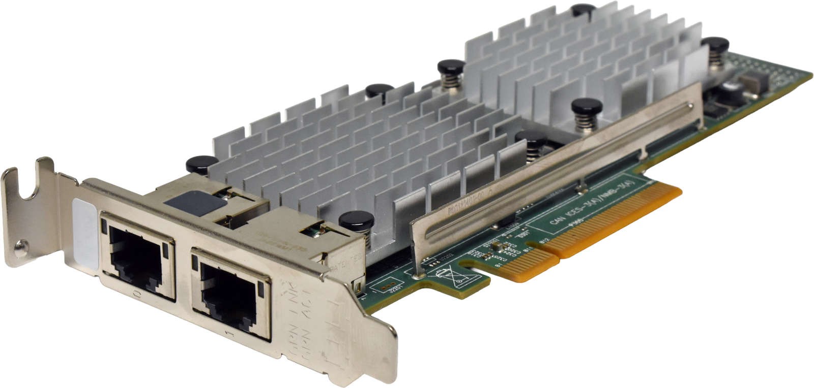 QLogic QLE3442-RJ BC0110403-01 Dual Port RJ-45 10GE NIC PCIe3.0 x8 LP