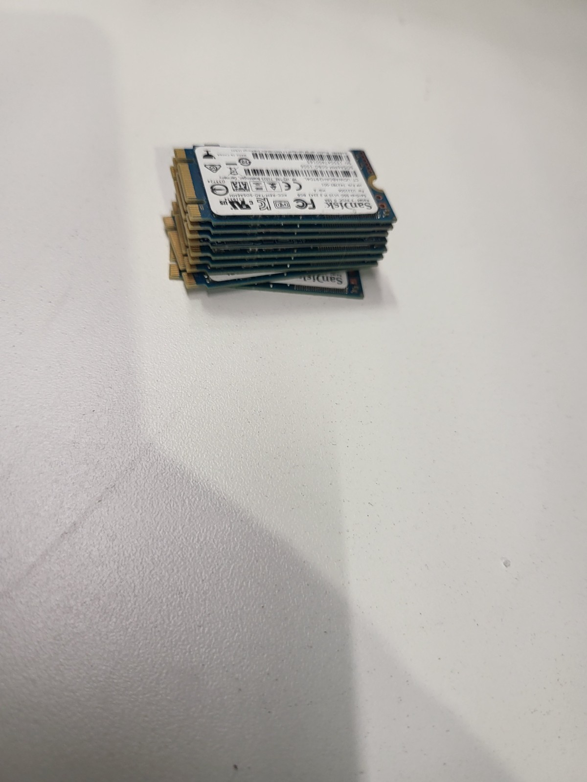 LOT OF 10 SanDisk SSD U110 M.2 2242 8GB SATA MLC Solid State Drive HP 742783-001