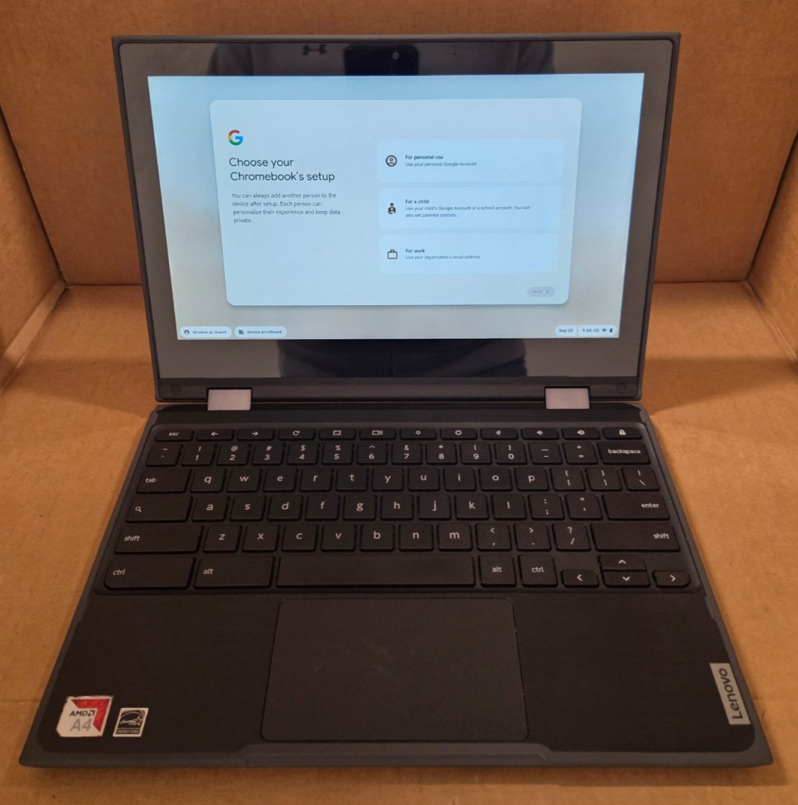LOT OF 10 Lenovo 300e Chromebook 2nd Gen AST 4GB Ram 32GB eMMC 82CE0000US