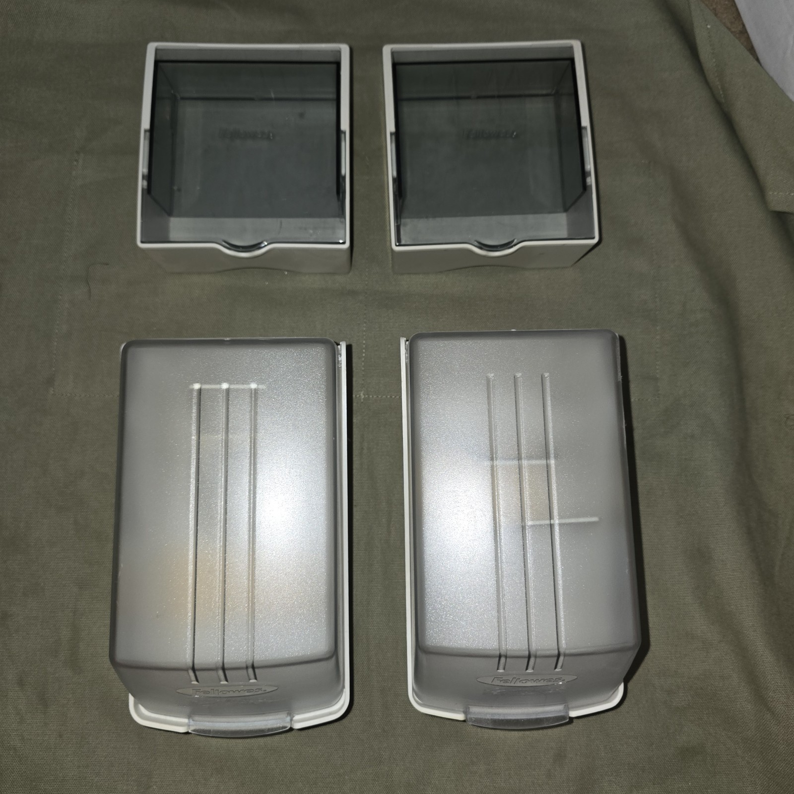 Fellows Floppy Disk Case Portable Storage Solution