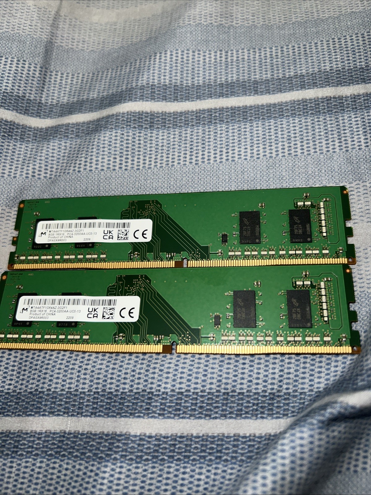 Micron 1Rx16 PC4-3200AA-UC0-13 Memory RAM 2x8GB (16GB)