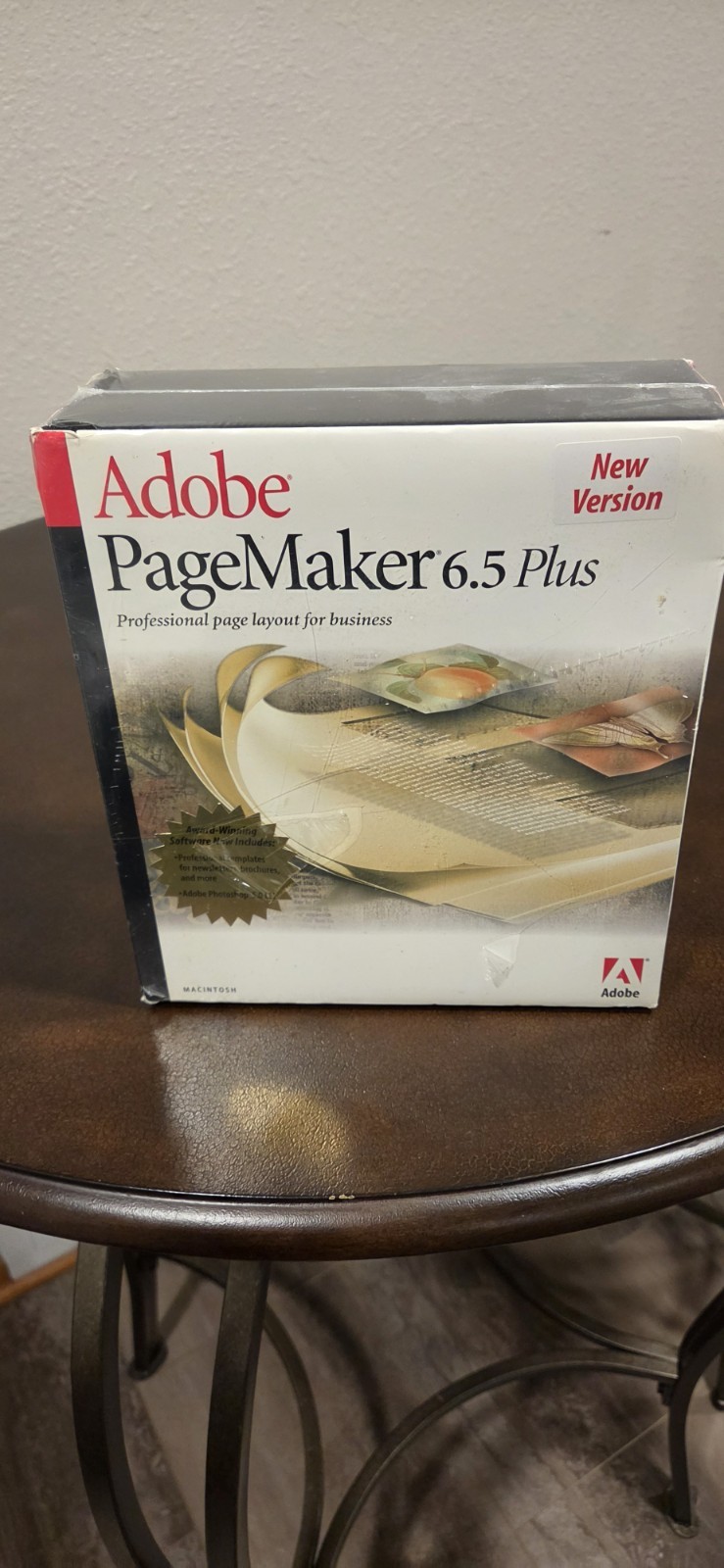 Adobe PageMaker 6.5 Plus (1999) Software Business Macintosh NEW Factory Sealed