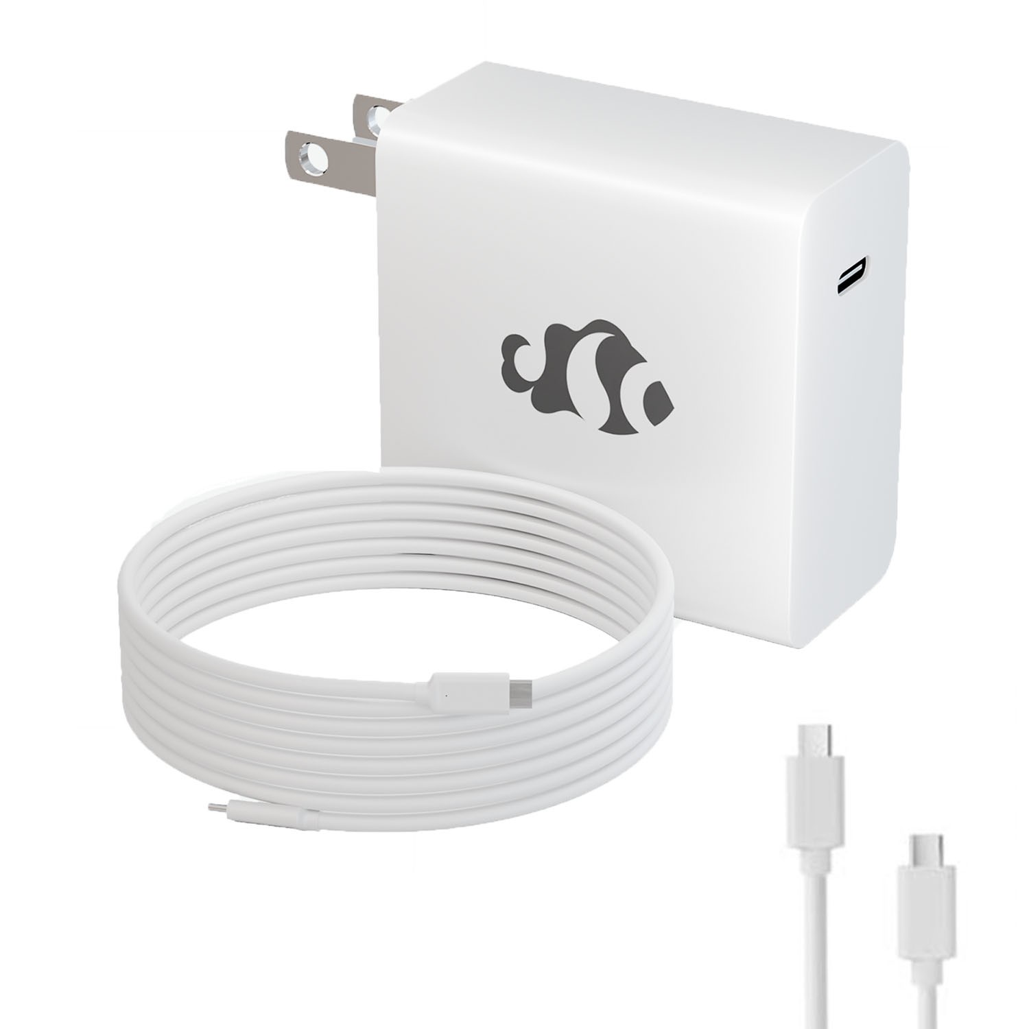 NIMO 65W USB C Power Adapter Type C Power PD Wall Fast Charger for Laptops Phone