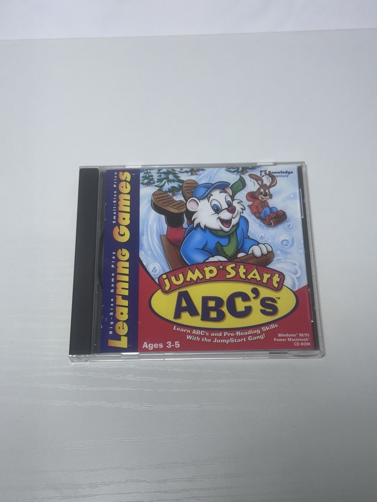 JumpStart Learning Games ABC's PC/Mac CD-ROM Davidson Knowledge Adventure 1999