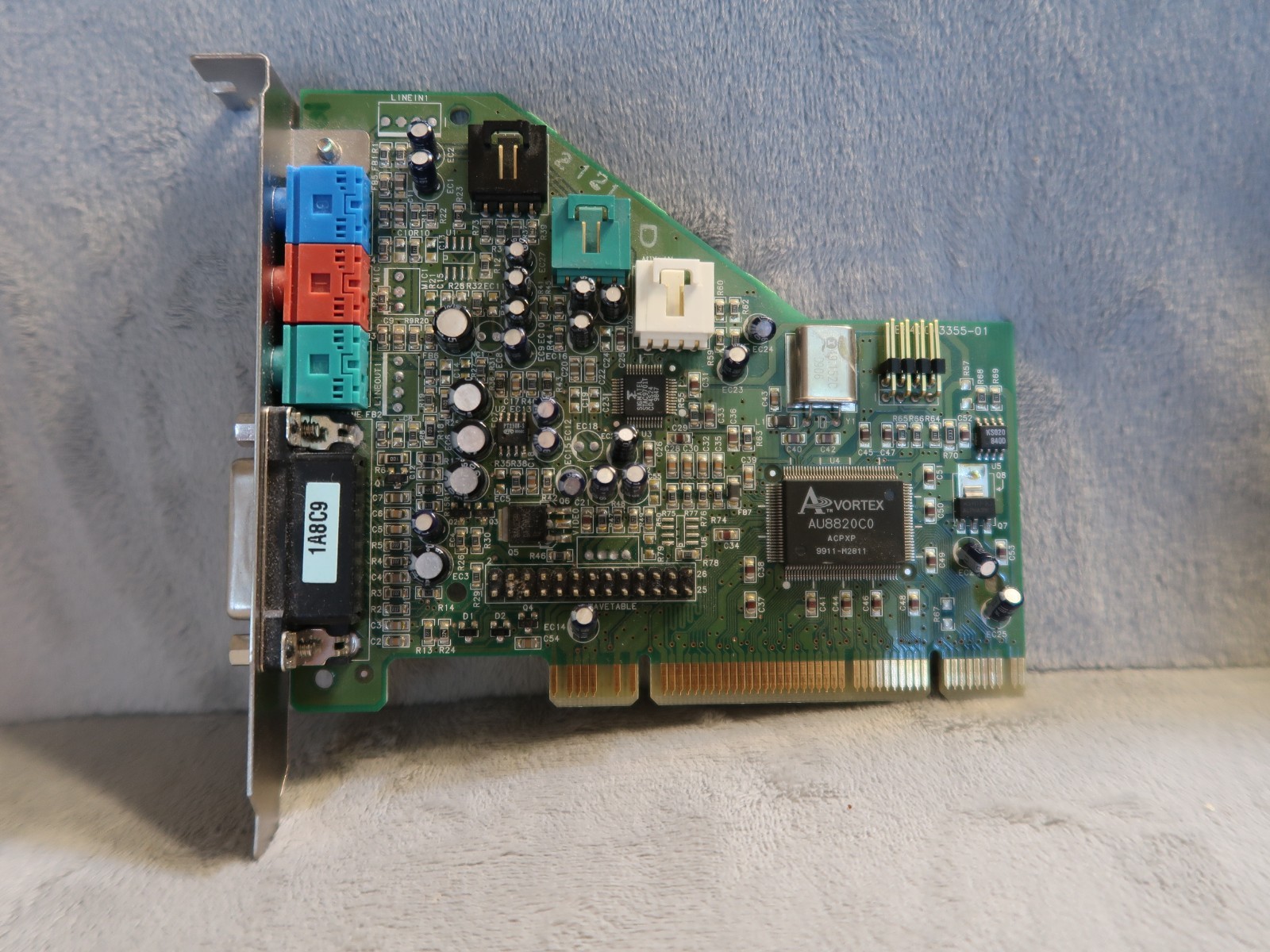 Turtle Beach PCI Sound Card Vortex AU8820C0 TB400-3355-01 Dell 00007005