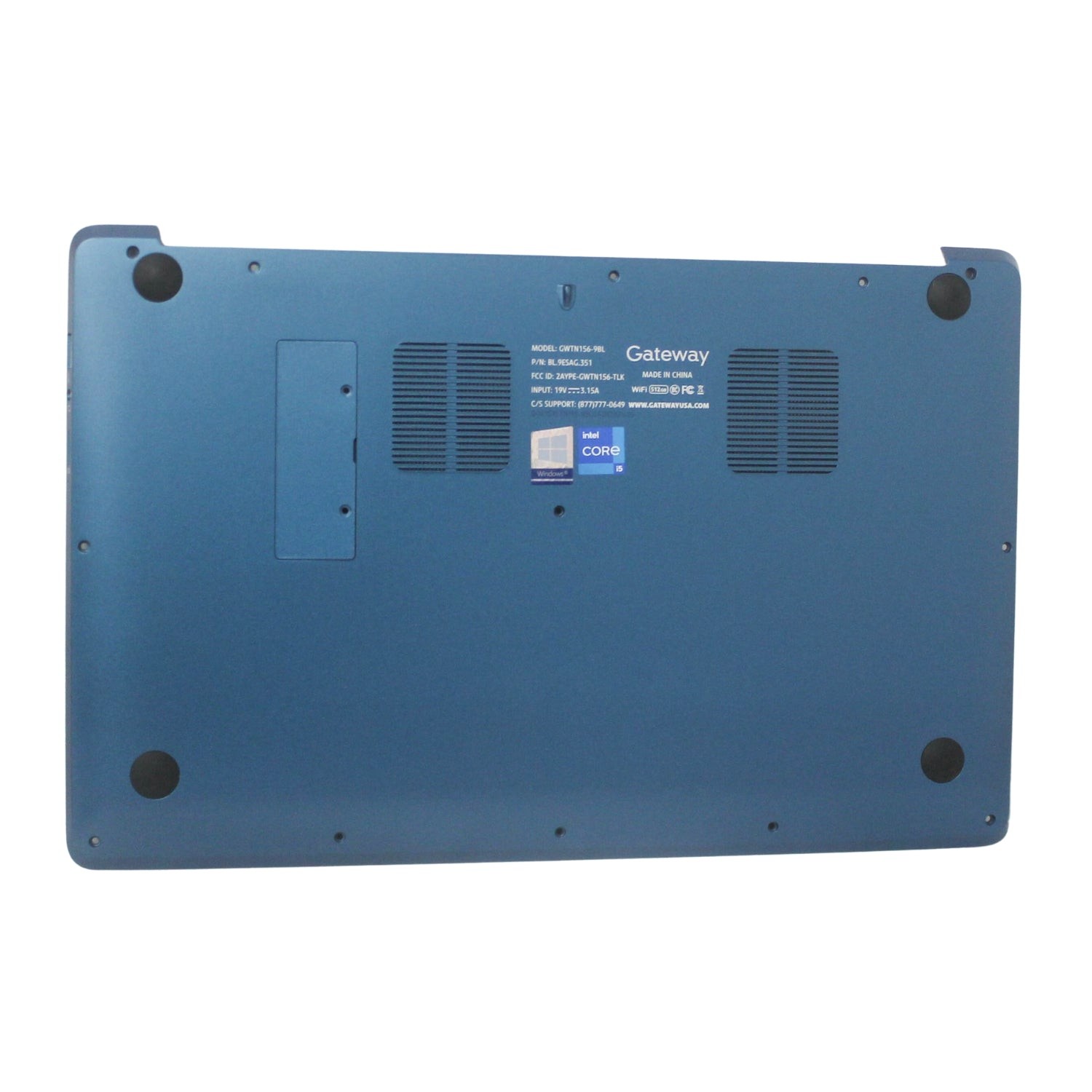 GWTN156-9BL-BASE Gateway Bottom Base Cover Blue Gwtn156-9Bl "GRADE A"