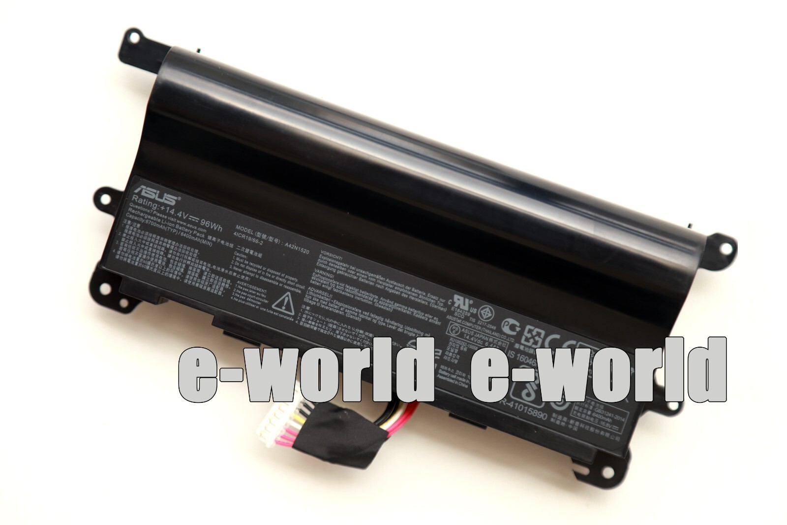 New Genuine A42N1520 Battery for Asus ROG GFX72 GFX72V G752VS G752VY GFX72J