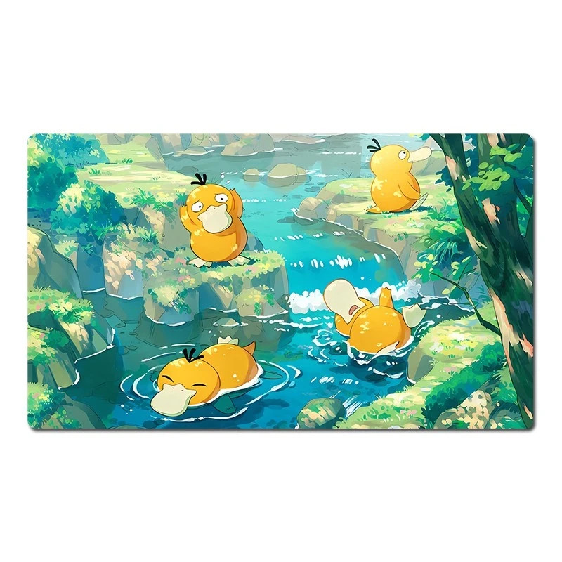 Psyduck 436345 Board Game Pokemon Table Playmat Mouse Pad Desk Accessories