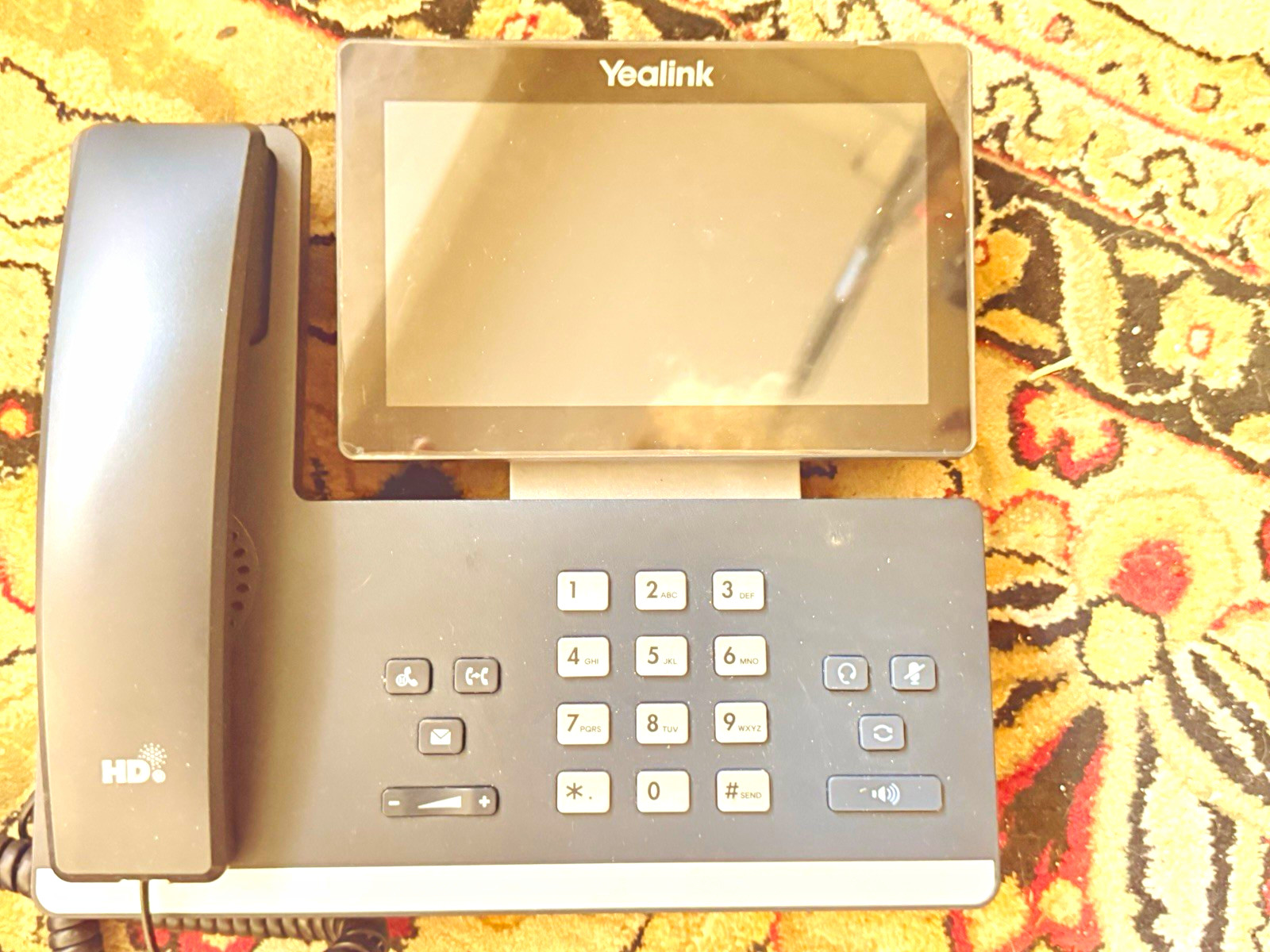 Yealink Smart Business IP Phone, Touchscreen, Gray, USB & Ethernet (RJ-45)