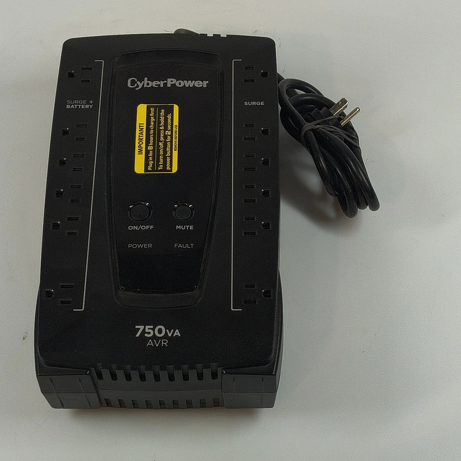 CyberPower 750vr Battery Backup AVRG750U