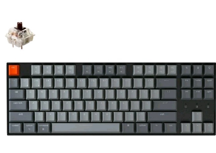 Keychron K8 Pro H3 Wireless Bluetooth Mechanical Keyboard  Backlight 87 Keys New