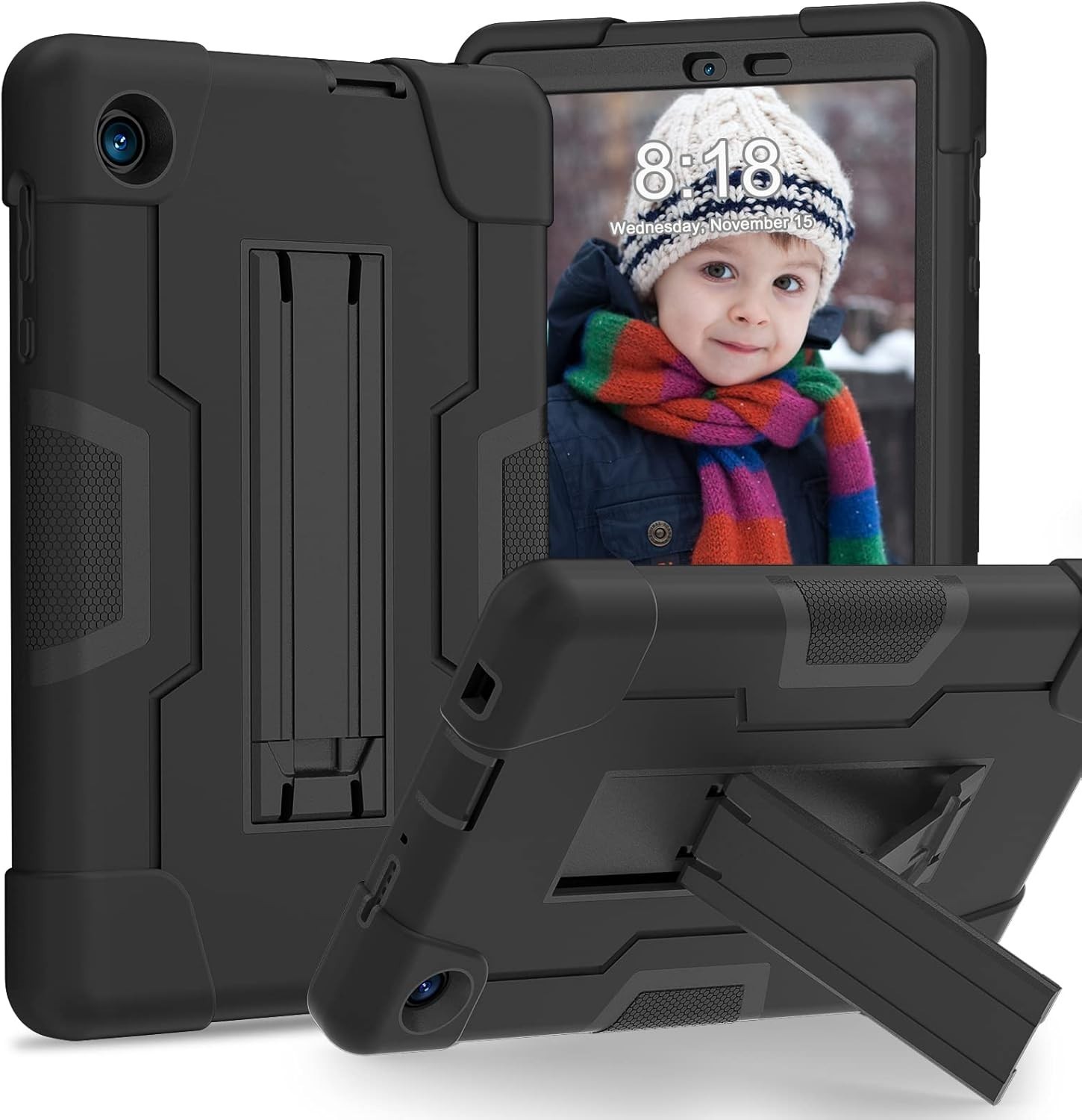Case For TCL TAB 8 LE 8 inch Tablet Shockproof EVA Foam Cover + Screen Protector