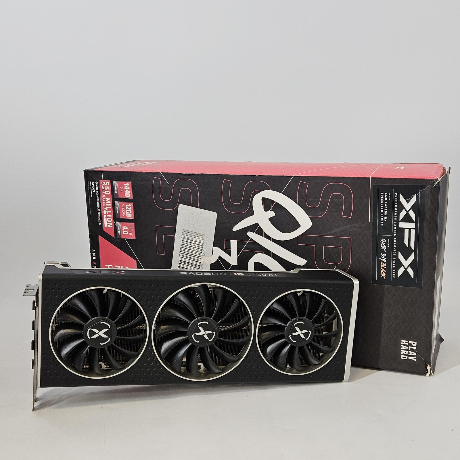 XFX Speedster MERC 319 Radeon RX 6700 XT 12GB - Graphics Card - Excellent