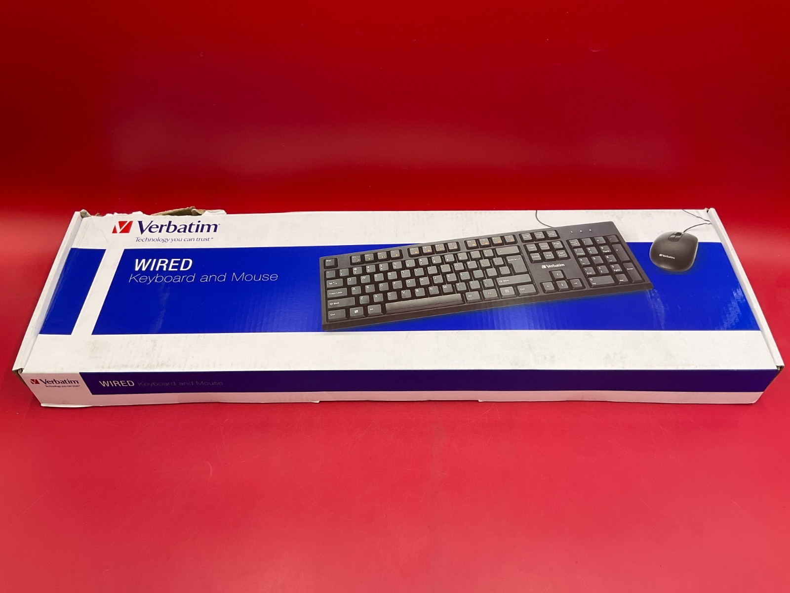 Verbatim USB Keyboard and Mouse 70734 ✅❤️️✅❤️️ BRAND NEW FACTORY SEALED