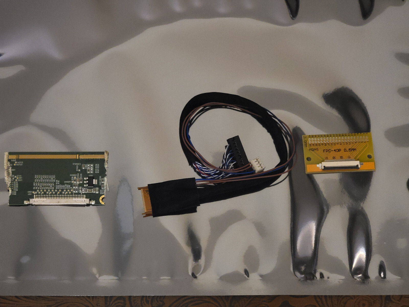 Parts for iMac to Monitor conversion - FPC 40pin 0.5mm to DIP 2.0 Converter... य