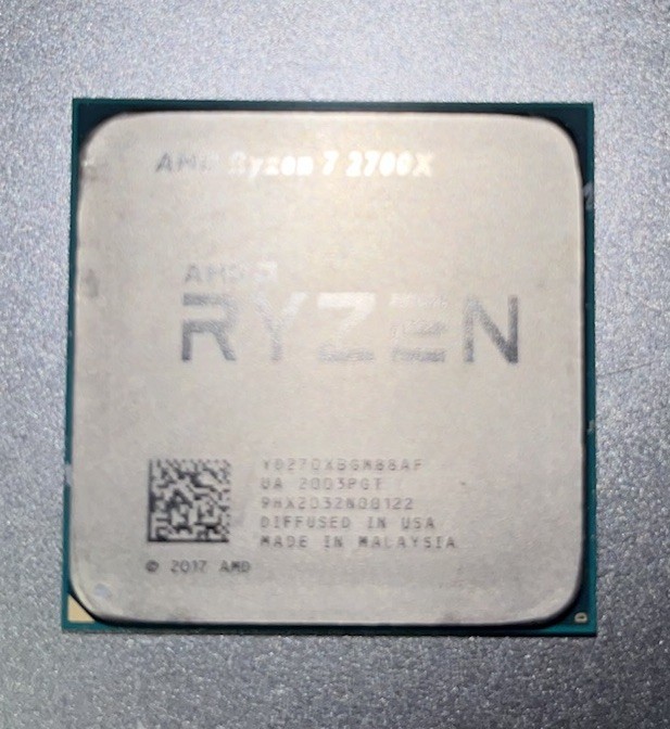 AMD Ryzen 7 2700X 3.7GHZ 8 core 6 thread AM4 Processor | TESTED AND WORKING
