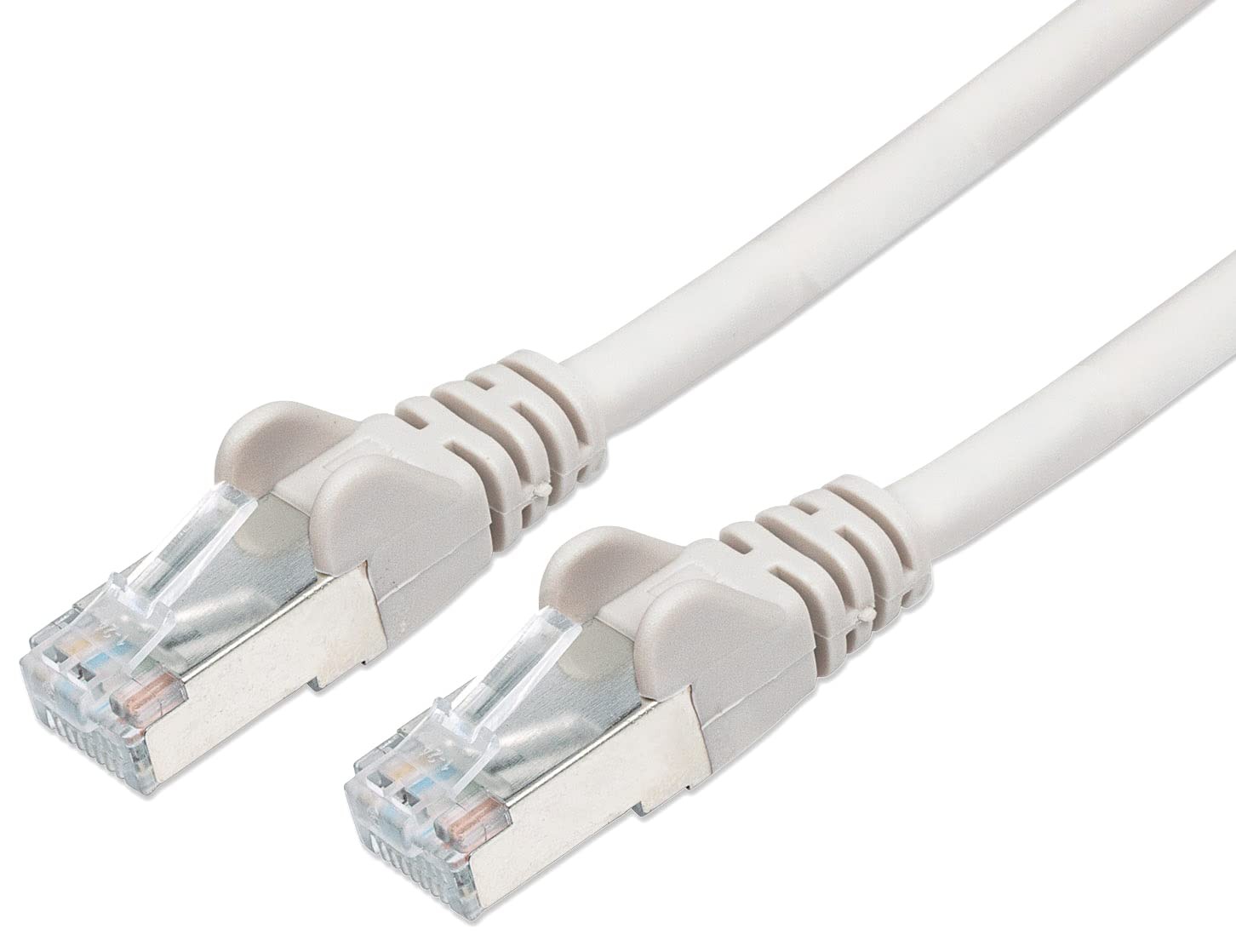 Intellinet Network Patch Cable, Cat6, 3m, White, Copper, S/FTP, LSOH / LSZH, PVC
