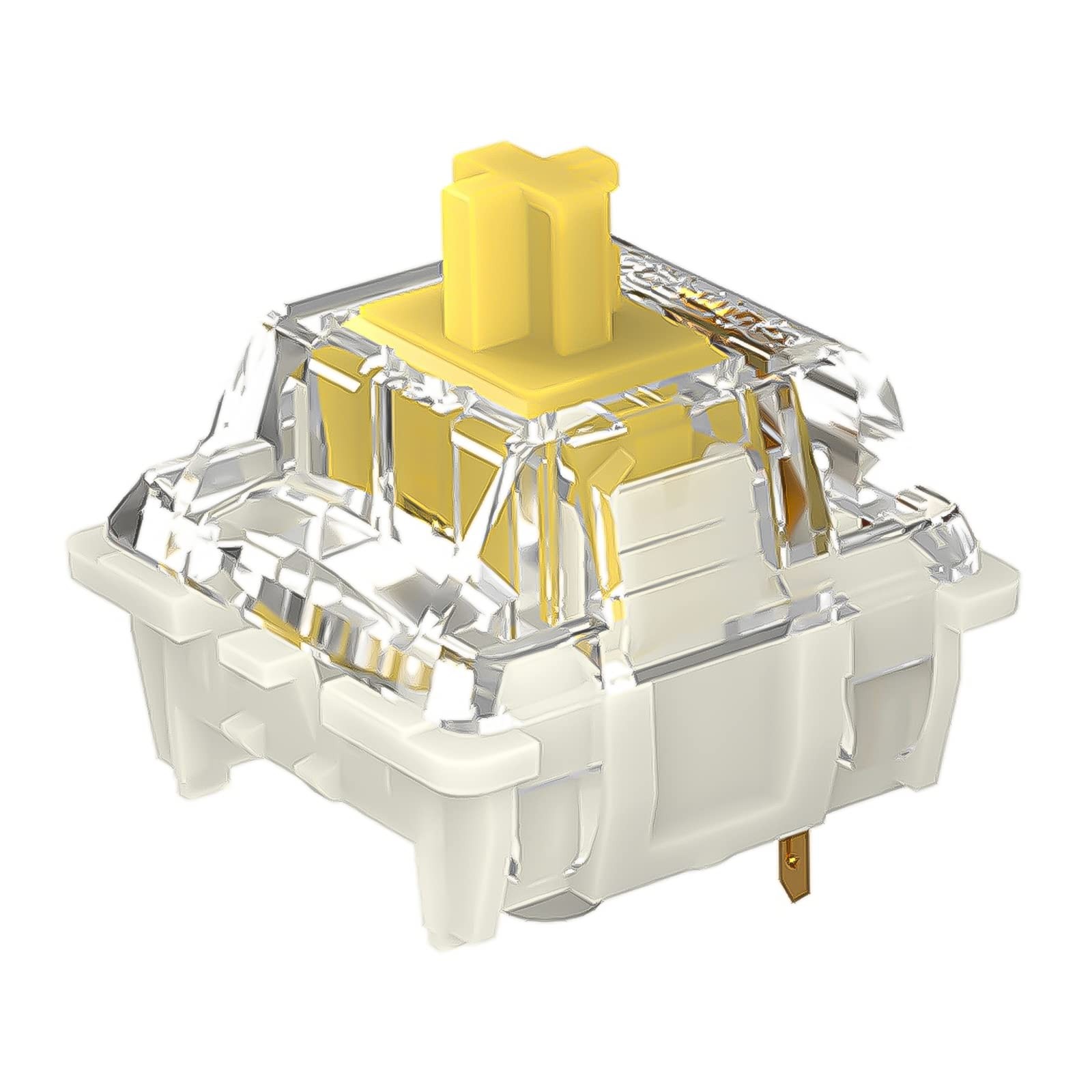 for Gateron Pro 2.0 Switch 3-Pin Prelubricated RGB Yellow Red Brown Compatibl...