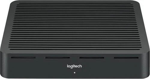 Logitech 993-001951 Rally Plus Display Hub Device - Black - 4K/USB - Video