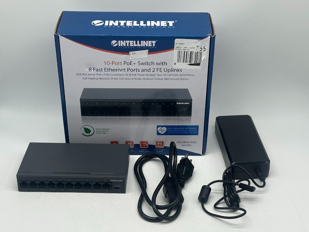 Intellinet 10-Port Ethernets Managed Switch