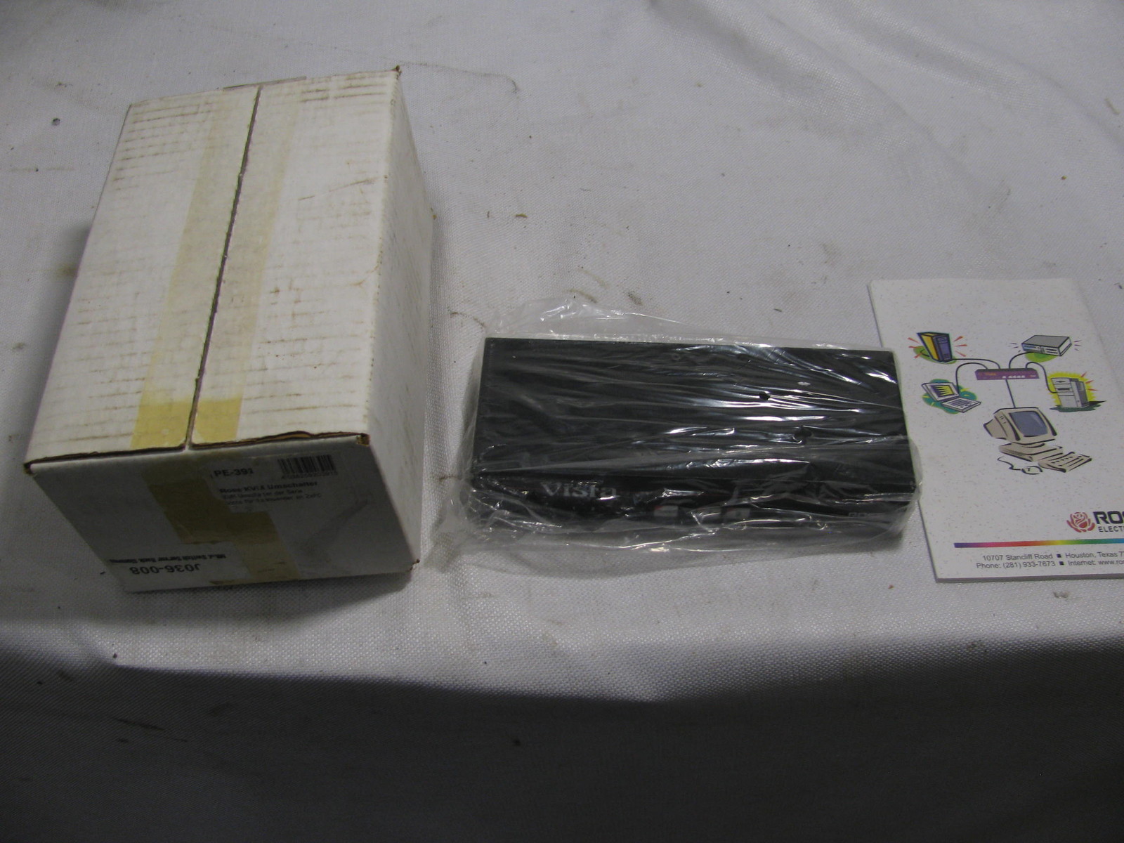 ROSE ELECTRONICS VISTA KVM-2PCA KEYBOARD MONITOR MOUSE SWITCH