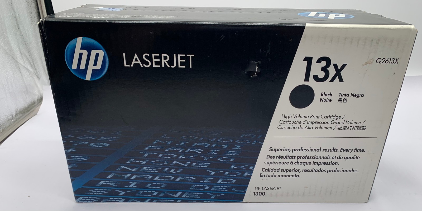 Genuine HP 13X (Q2613X)  Black High Yield Toner Cartridge , OEM