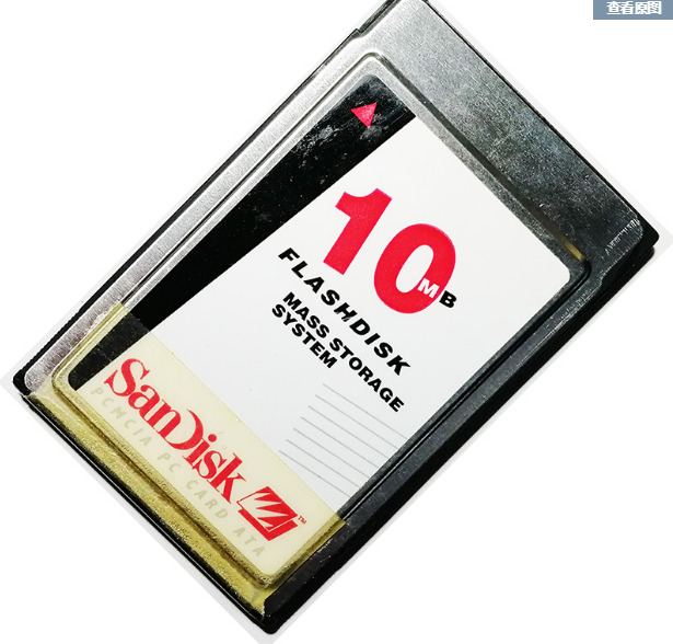 Sandisk 10MB FLASHDISK  PCMCIA PC CARD ATA FLASH CARD SDP5BI