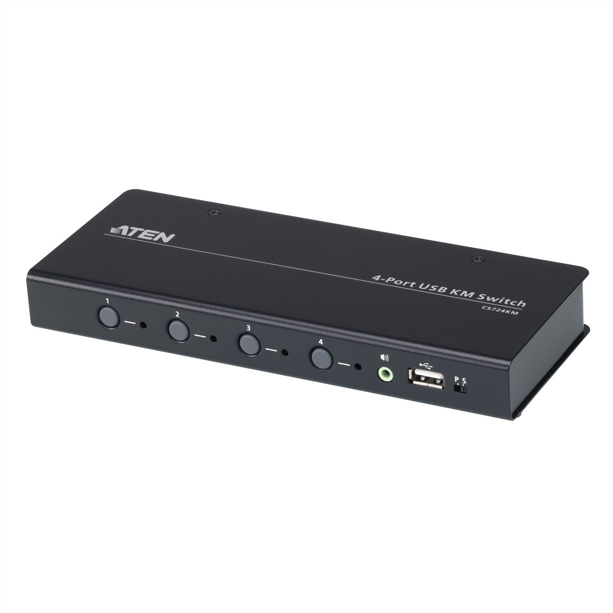 ATEN CS724KM USB KM Switch Boundless Kvm Switch 4-Port CS724KM-AT