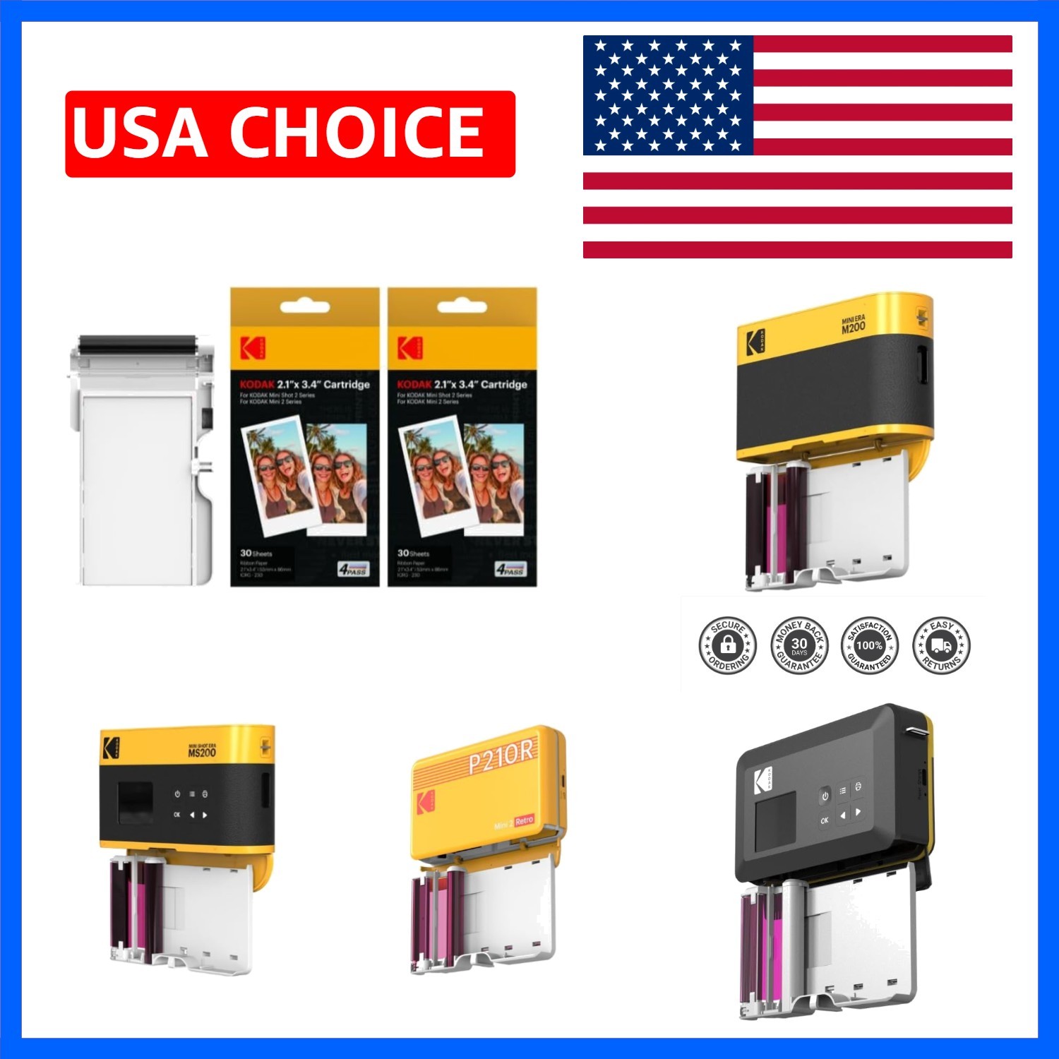 4PASS 2x3” Cartridge Refill, 60 Sheets, Mini 2 & Mini Shot 2