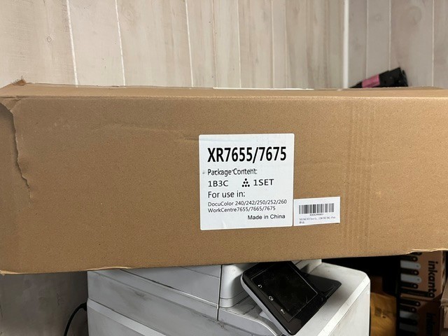 4 Pack Replacement Toner for Xerox DocuColor 240/242 WC 7655/7675  CMYK