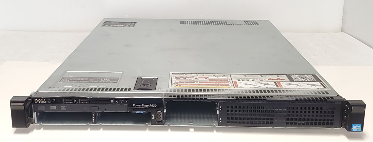 Dell PowerEdge R620 2x Xeon E5-2630 v2 3.1GHz 2.5" 4-BAY 32GB RAM No OS 2x 495w