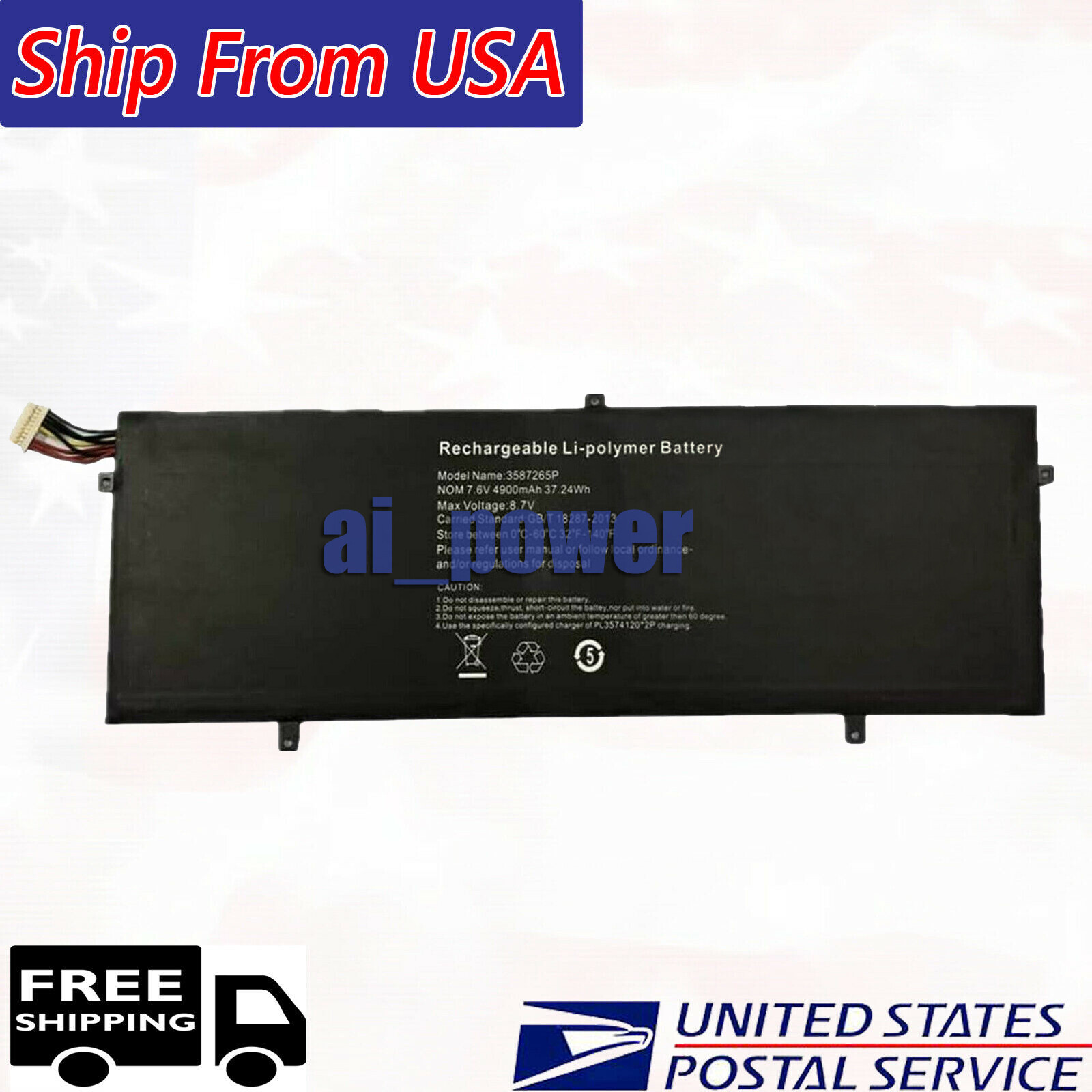 3282122-2S P313R P313 New Battery For Trekstor Surfbook A13B Trekstore Slim S130