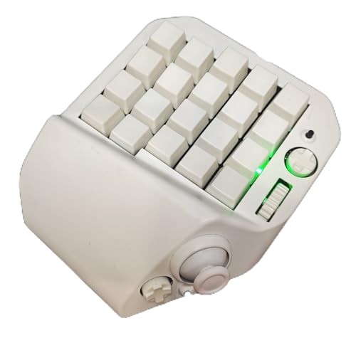 MH-Device MH-Delta Standard 41 Key Gaming Keypad Left Hand Joystick White Japan