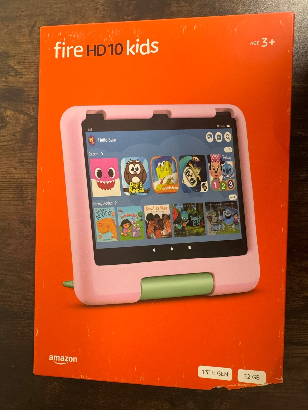 Amazon Kindle Kids Fire HD 10" Tablet (Newest Gen 13) 32G - Pink