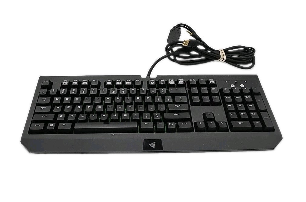 Razor Blackwidow Ultimate 2016 Edition Keyboard Model RZ03-0170 - TESTED