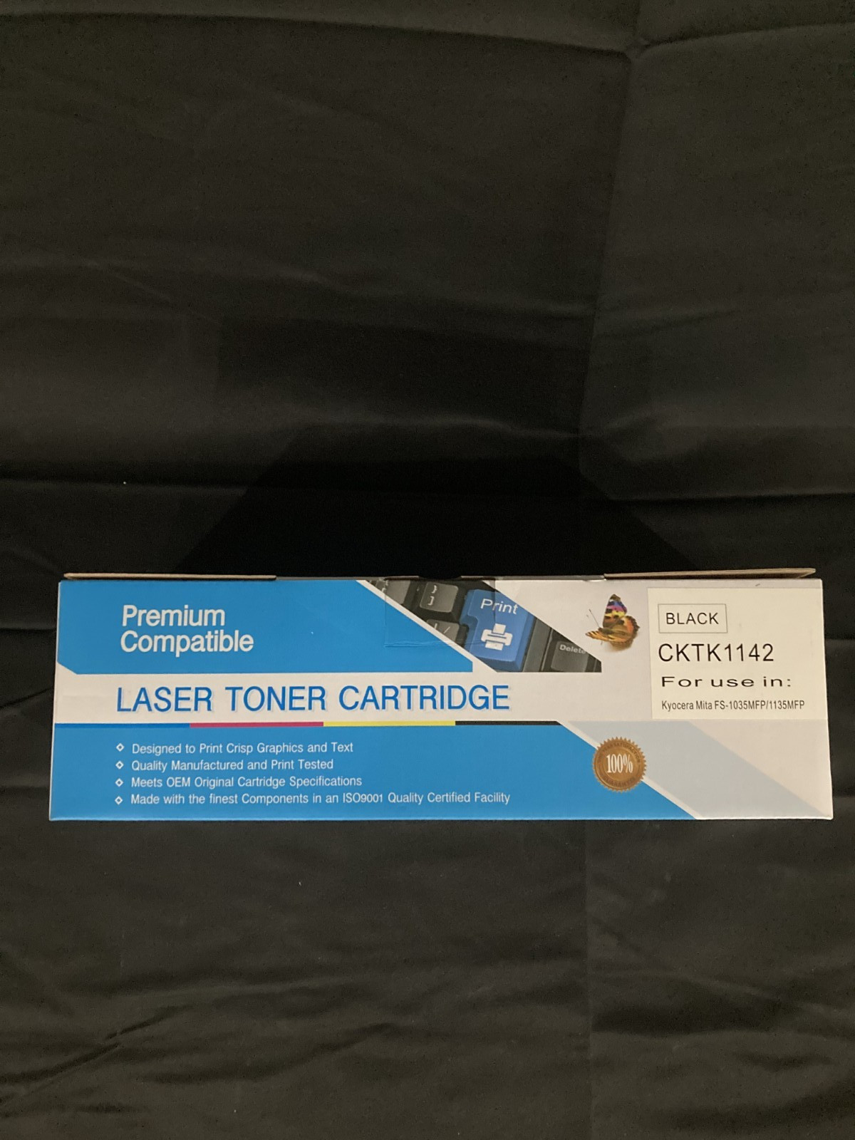 CKTK1142 Black Compatible Alternative to the OEM Kyocera TK-1142 Kyocera ECOSYS
