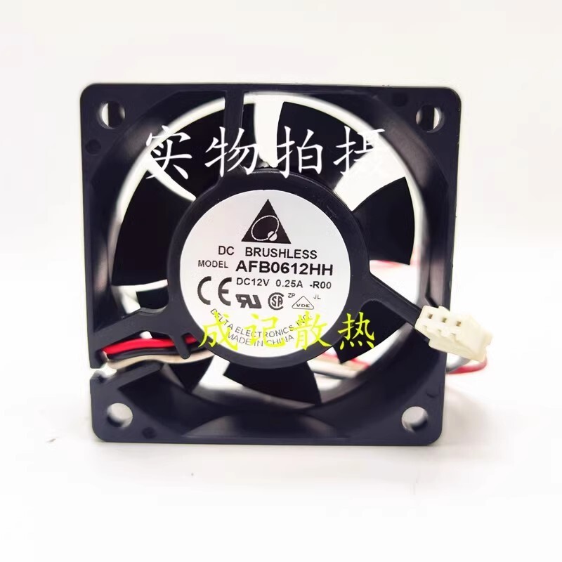 Delta AFB0612HH-R00 DC12V 0.25A 6CM 3-Pin Inverter Cooling Fan